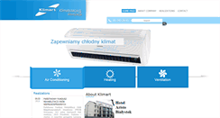 Desktop Screenshot of klimart.com.pl